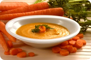 Суп из моркови и имбиря